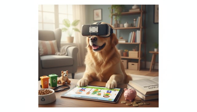 Pies symulator edukacji o odpowiedzialności