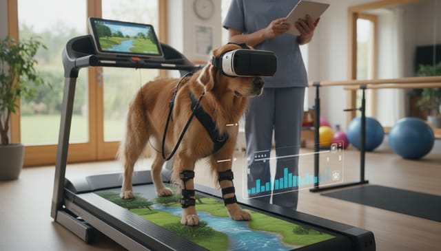 Pies symulator pomagający w rehabilitacji: przełom czy placebo?