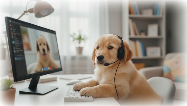 Piesek online bez konieczności wizyt: nowa era cyfrowych przyjaciół?