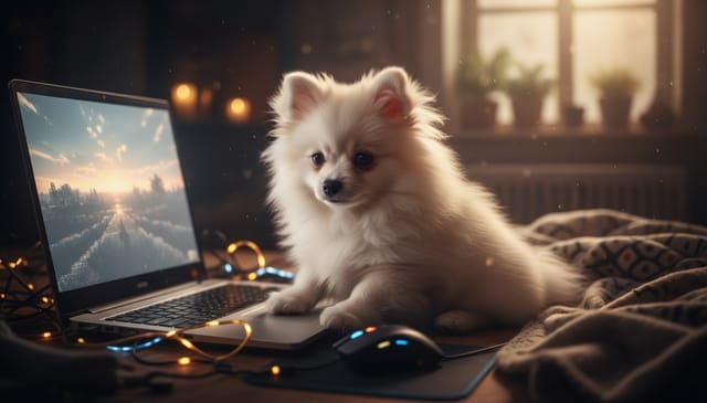 Piesek online na samotność