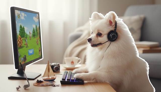 Piesek online zamiast kosztownego hobby