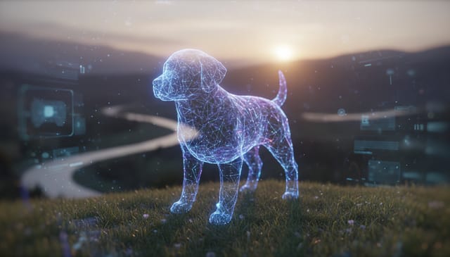 Piesek online zamiast zwierzęcia