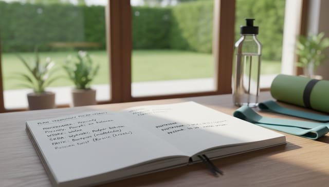 Plan treningowy dla początkujących w domu