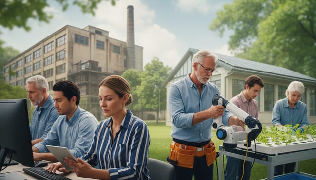Przekwalifikowanie zawodowe: brutalna rzeczywistość i nieoczywiste szanse w 2025