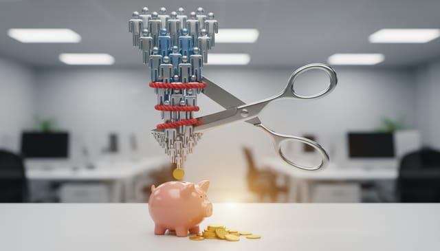 Redukcja kosztów pełnoetatowych pracowników: brutalna rzeczywistość, ukryte skutki i przyszłość pracy z AI w 2025