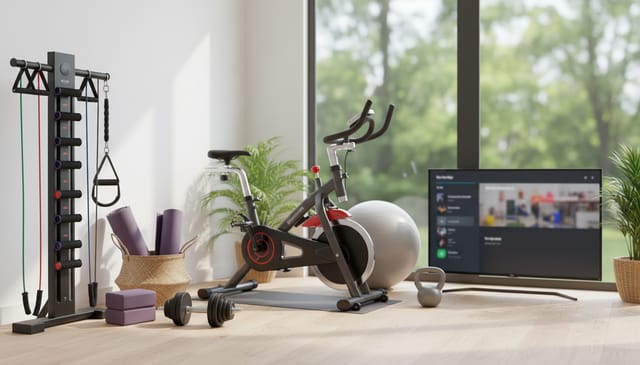 Sprzęt treningowy do domu