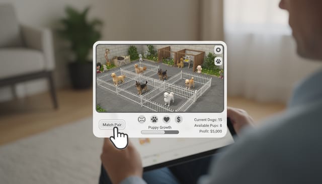 Symulator hodowli psów