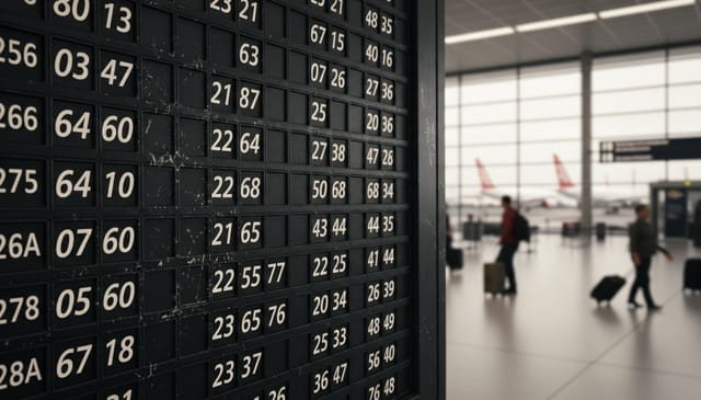 Tablica odlotów: Bezlitosna prawda o lotniskowych informacjach