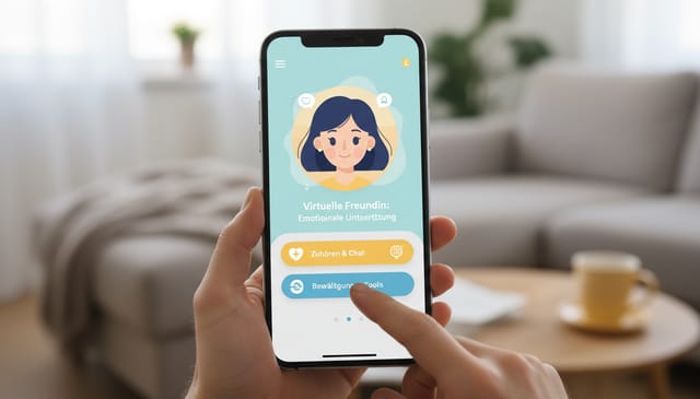Virtuelle Freundin Emotional Unterstützen App Deutsch