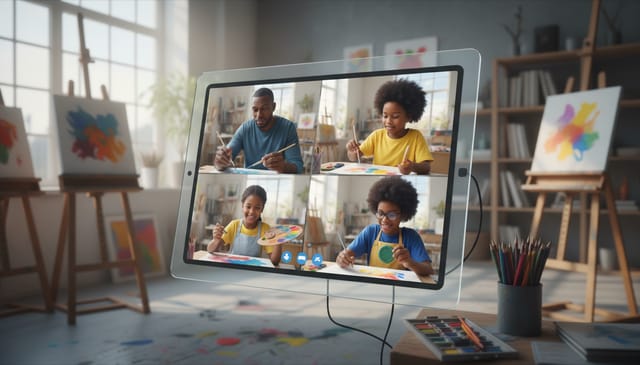 Warsztaty plastyczne online: brutalna prawda i rewolucja kreatywności w polskim internecie