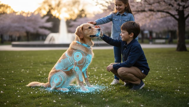 Wirtualny pies interaktywny