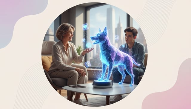 Wirtualny piesek vs terapeuta