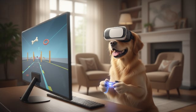 Zabawne gry z psem online