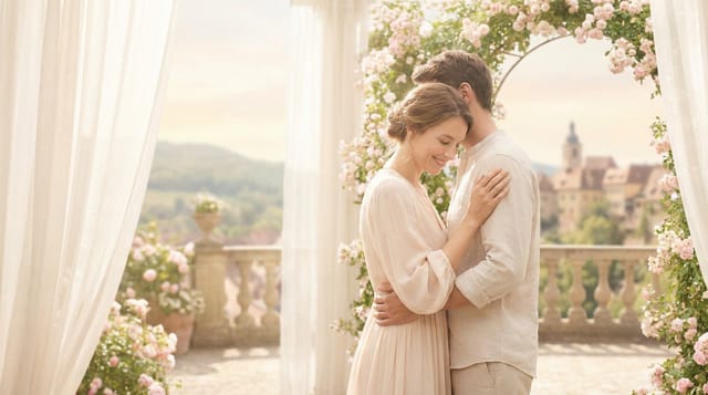 Virtuelle romantische Begleiterin