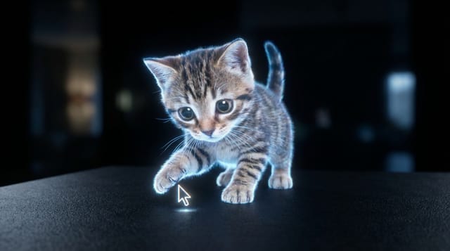 Wirtualny kotek interaktywny