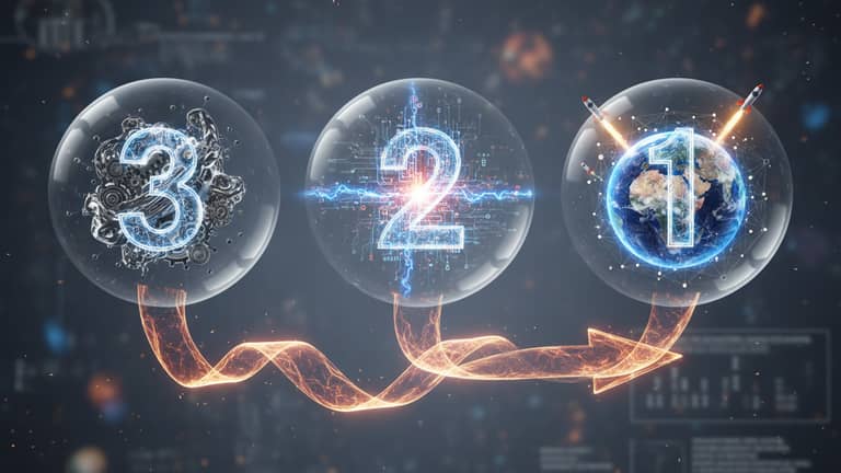 3-2-1 proces a mózg: produktywność na granicy obsesji