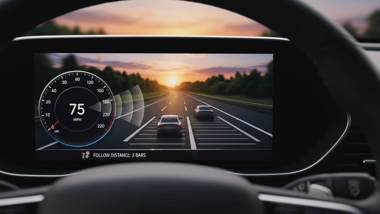 How Adaptive Cruise Works and What Research Shows About Safety