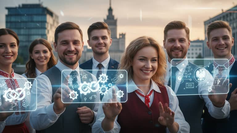AI dla Polaków: co zmieni się w pracy, szkole i urzędzie do 2026