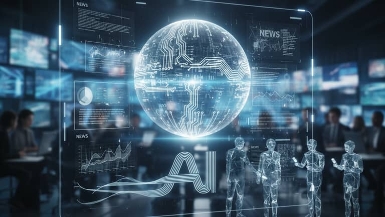 AI-Generated Journalism Software Advancements and Who Controls News