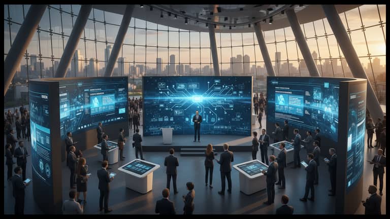 Inside AI-Generated Journalism Conferences: Power, Ethics, Profit