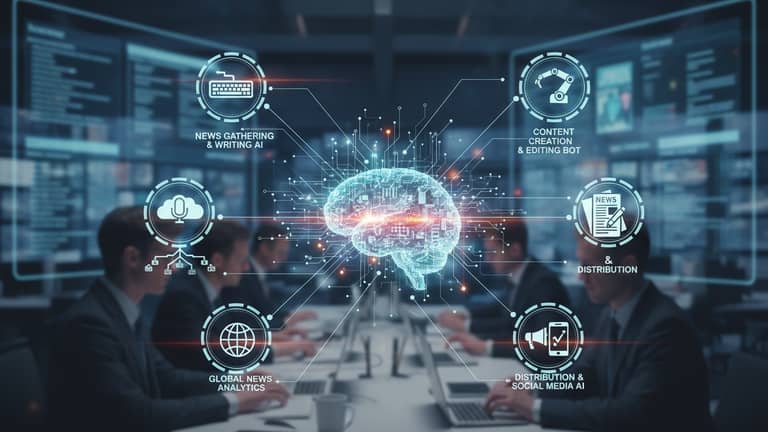 Inside the AI-Generated Journalism Software Ecosystem Power Shift