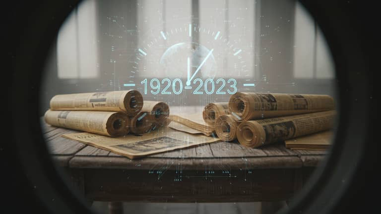AI-Generated News Archives and the Battle to Control History