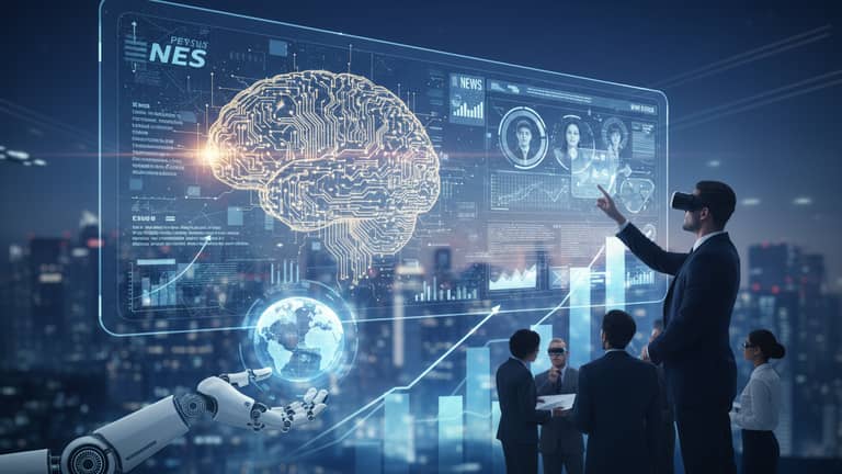 AI-Generated News Competitive Advantage: Edge or Extinction?