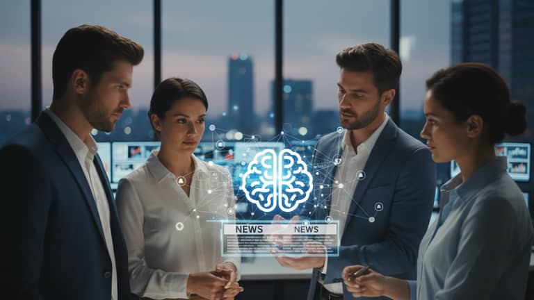 AI-Generated News Software Expert Opinions on Trust and Risk