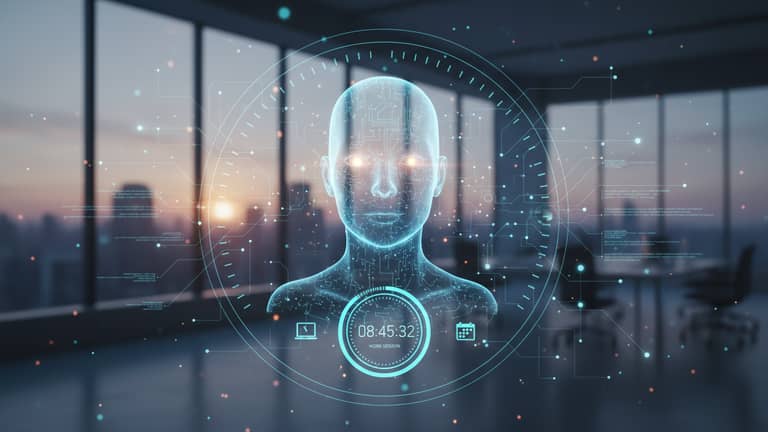 AI-Powered Virtual Assistant for Time Tracking Without Surveillance