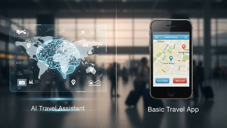 AI Vs Basic Travel App: What You Really Gain (and Risk)