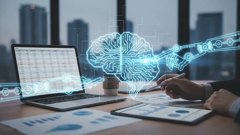 AI w automatyzacji procesów księgowych: kto zarobi, kto utknie