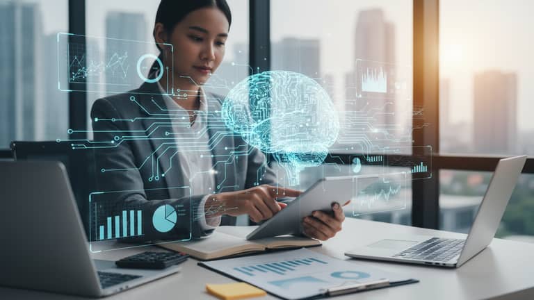 AI w obsłudze księgowej firm: realne zyski, realne ryzyka