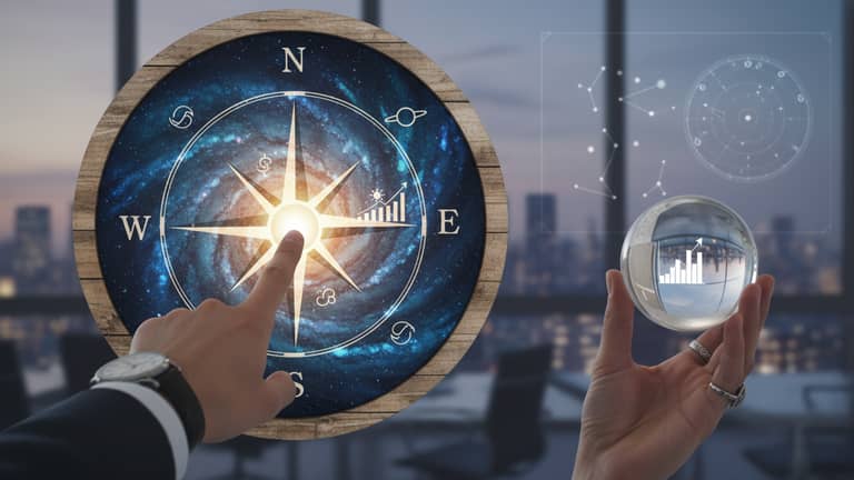 Astrologia a decyzje biznesowe: dane, intuicja czy AI?