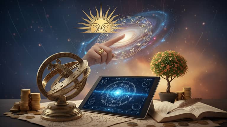 Astrologiczne metody na sukces: nauka, ściema i AI – co faktycznie działa