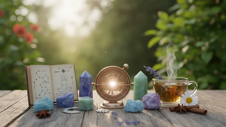 Astrologiczne sposoby na stres czy terapia? Co realnie działa