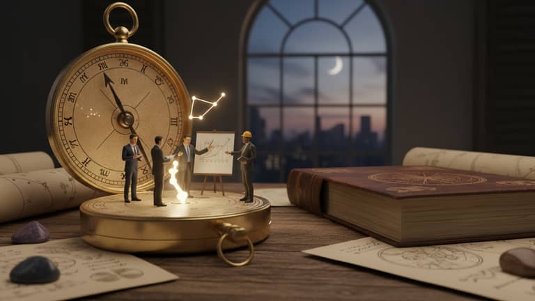 Astrologiczne wskazówki dla menedżerów pod presją AI
