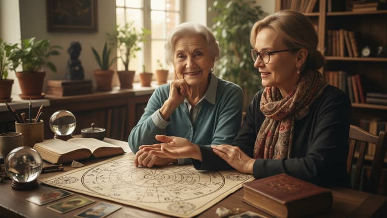 Astrologische Beratung für Senioren: Sinn, Neubeginn und KI-Unterstützung