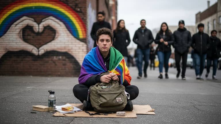 Bezdomność LGBT w Polsce – liczby, których nie chcemy widzieć