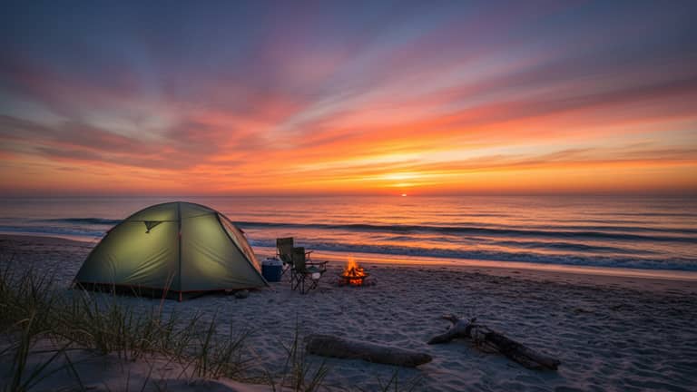 Camping nad morzem: koszty, mandaty i rzeczywistość campingowania