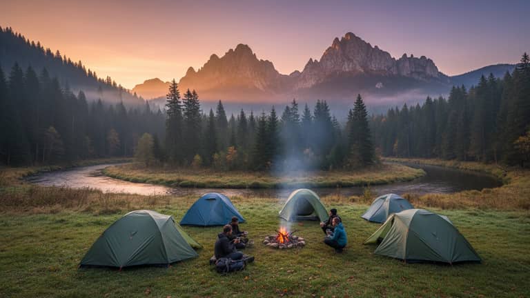 Camping Pieniny: legalny biwak, ciche miejsca i rzeczywiste koszty