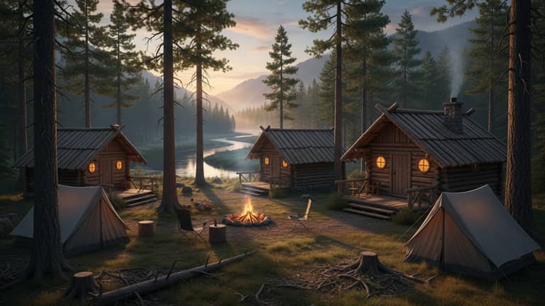 Campingi domki w Polsce: koszty, mity i rzeczywistość porównane z alternatywami