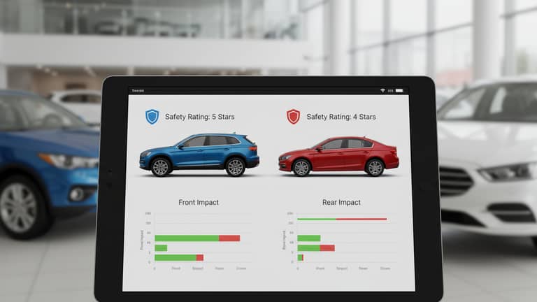 Car Buying Assistant Safety Comparisons When 5 Stars Aren’t Enough