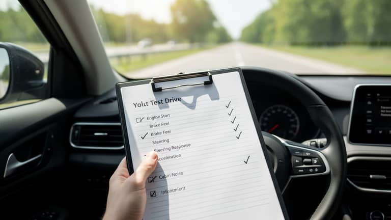 Car Test Drive Checklist: What to Inspect Before Buying a Car