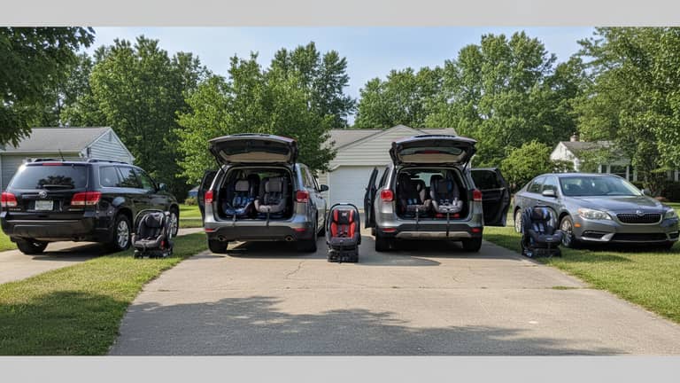 Cars for Car Seats That Actually Fit Three Across and Still Work