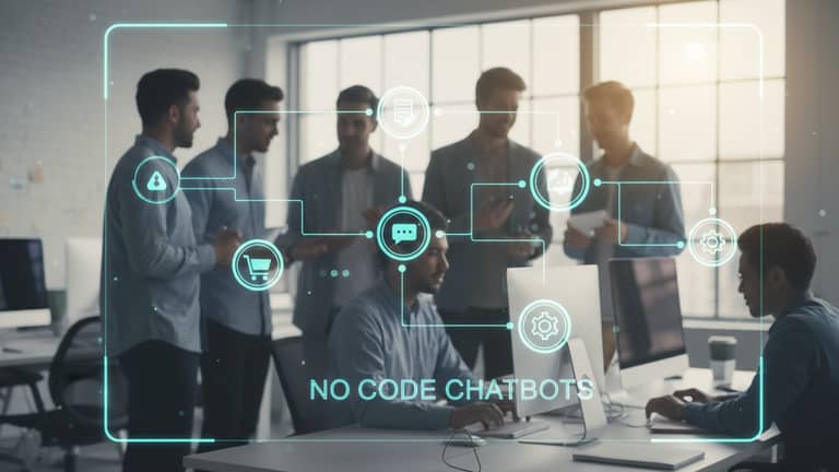 Chatboty bez kodowania dla firm: zysk, koszty i granice AI