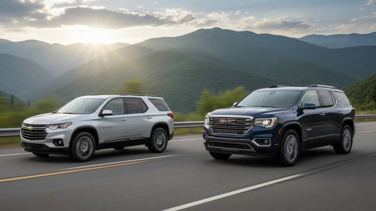 Chevy Traverse Vs GMC Acadia: Hidden Costs and Real-Life Fit