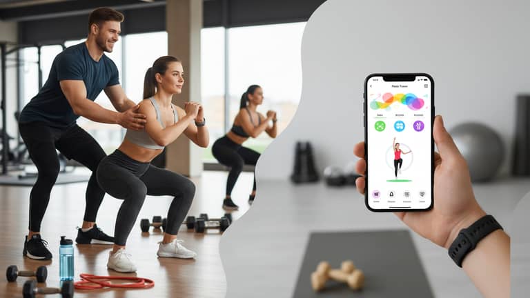Co lepsze trener czy aplikacja fitness? Dane, wyniki, ryzyko