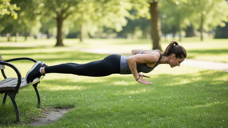 Ćwiczenia bez sprzętu fitness, które realnie zastąpią siłownię
