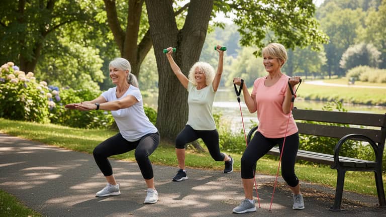 Ćwiczenia fitness dla kobiet 60+: nauka, która naprawdę działa