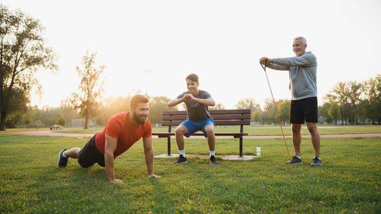Ćwiczenia fitness dla mężczyzn początkujących bez kontuzji i wstydu